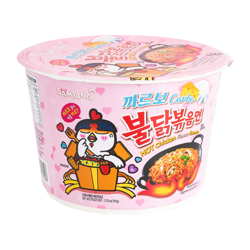 Samyang Hot Chicken Noodles - carbonara - 105 g