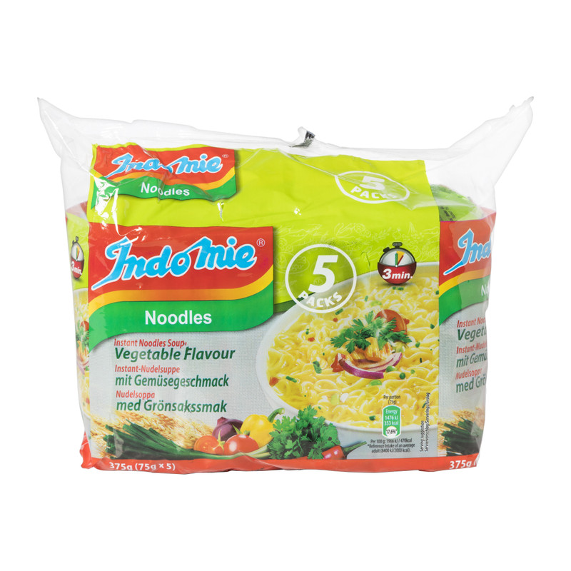 Indomie instant noodles - groenten - 5pack