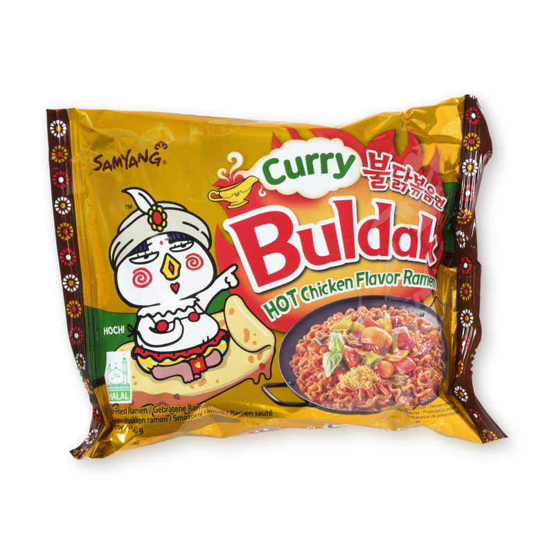 Samyang buldak noodles - curry - 140 gram