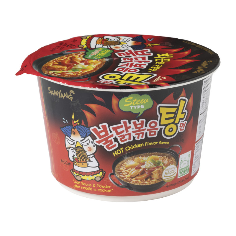 Samyang bowl hot chicken stew ramen - 120 gram