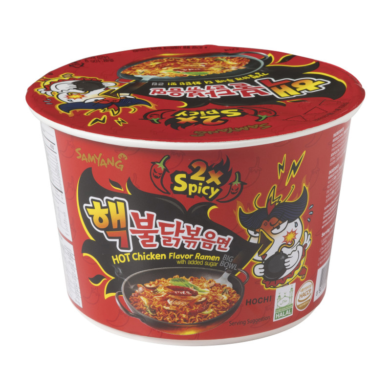 Samyang bowl chicken 2x spicy ramen - 120 gram