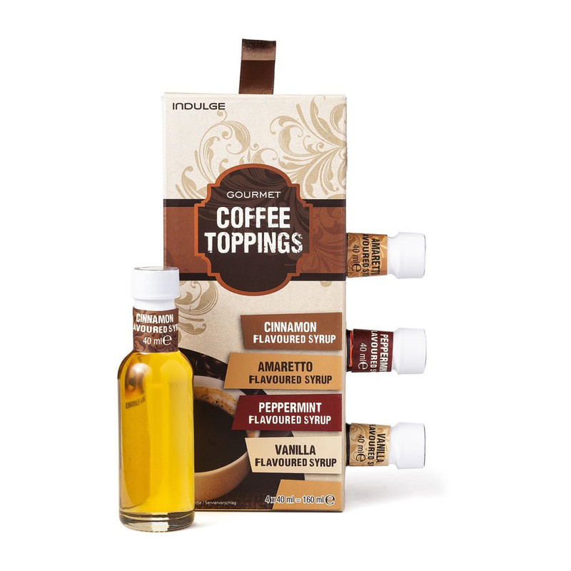 Coffee topping set