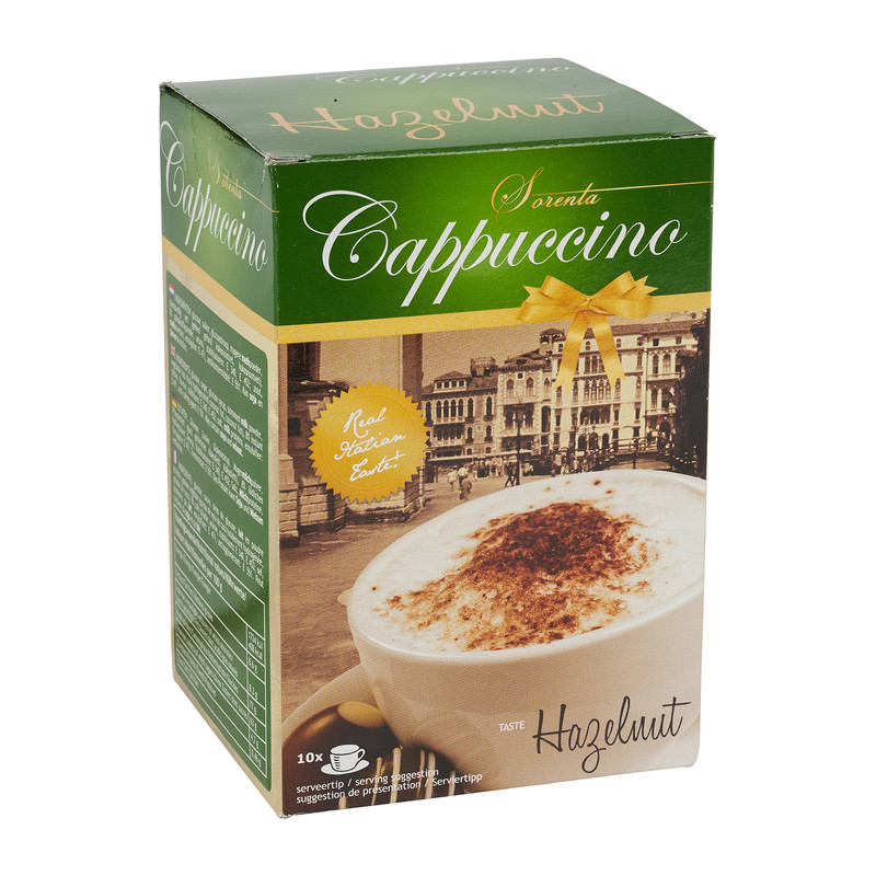 Sorenta cappuccino - hazelnoot - 10 stuks 