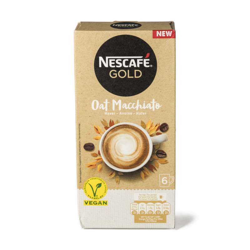 Nescafe Gold - Oat Macchiato - 6 zakjes