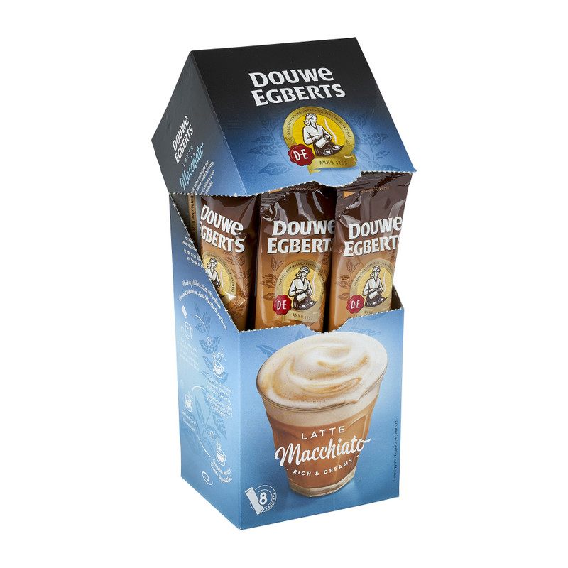 B.C. Reis onenigheid Douwe Egberts - latte macchiato - 8 sachets | Xenos