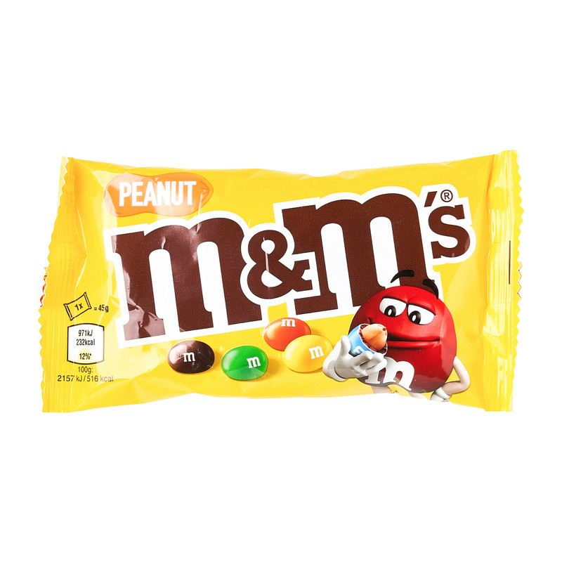 M&M's zakje pinda - 45 g