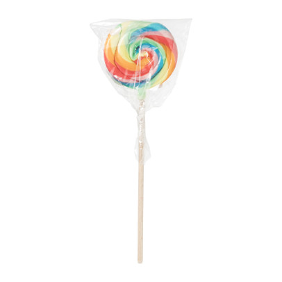 Spiraallolly regenboog - 45 g