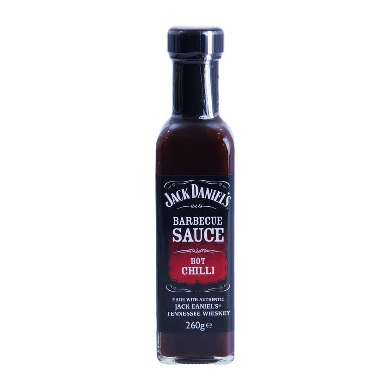 Jack Daniels barbecue saus - hot chilli - 260 g