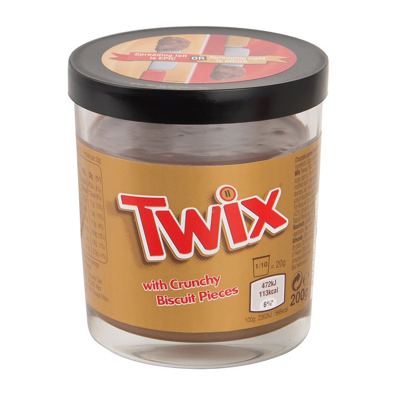 Twix pasta - 200 gram ab