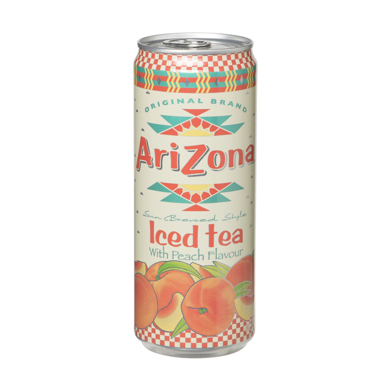 Arizona peach iced tea - 330 ml 