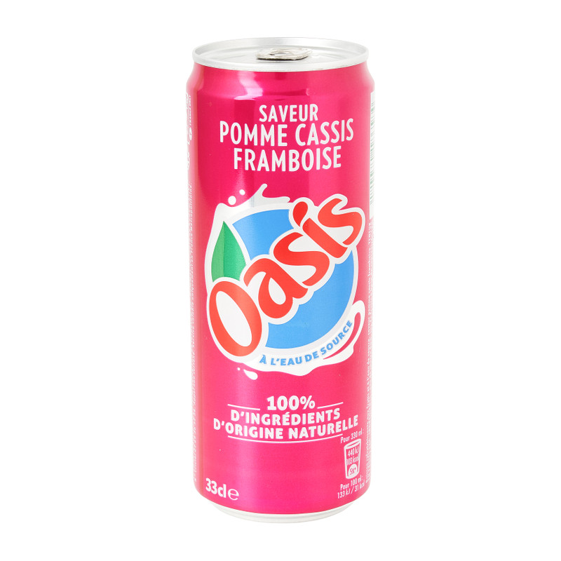 Oasis - appel/zwarte bes/framboos - 330 ml