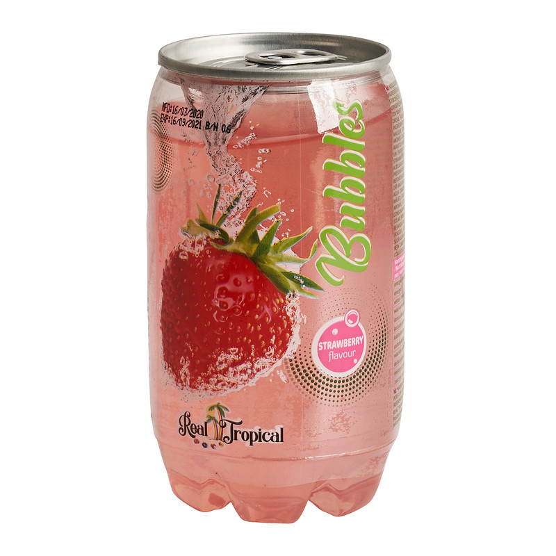 Bubbles - Aardbei - 330 ml