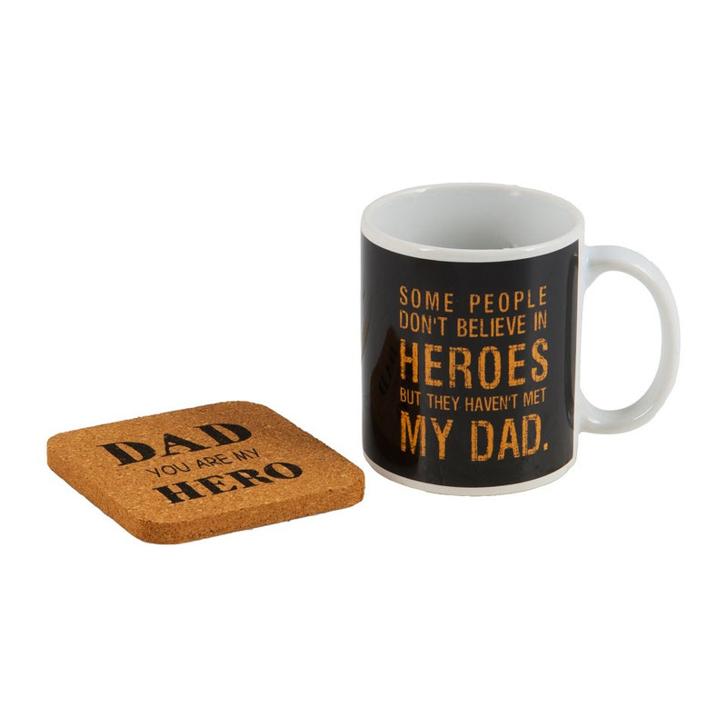 Mok heroes - cadeauset voor vaders