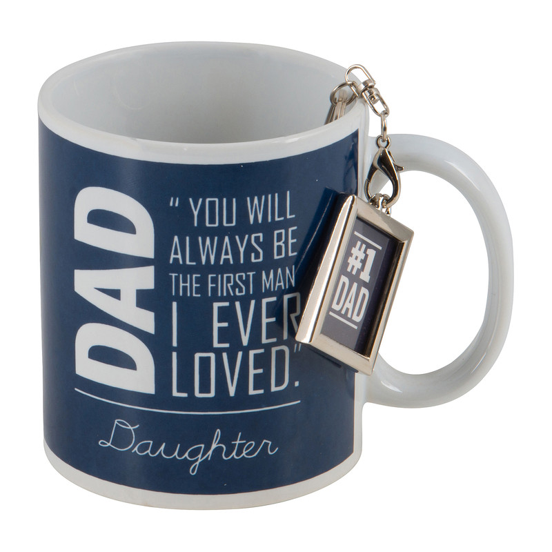 Mok met sleutelhanger