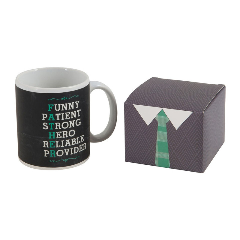 Mok met koffiemix - cadeauset voor vaders