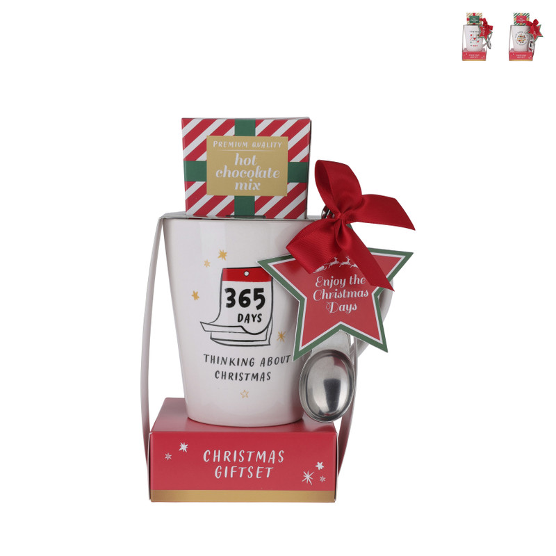 Kerst mok Hot Chocolate - diverse varianten