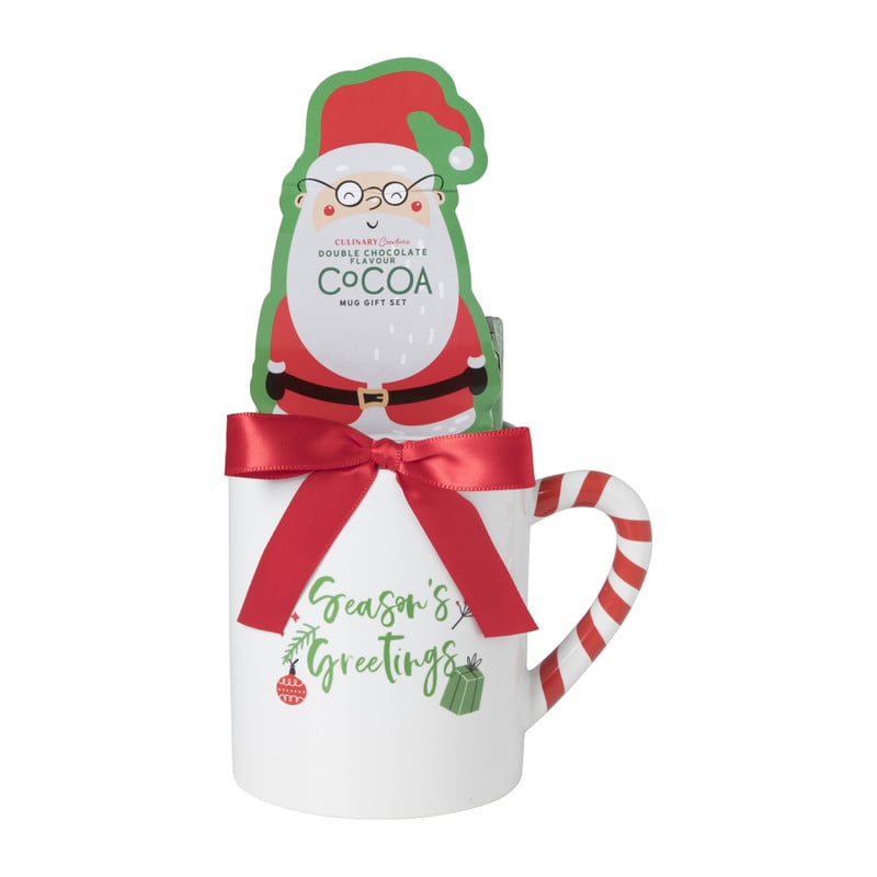 Mug giftset - met hot chocolate mix 