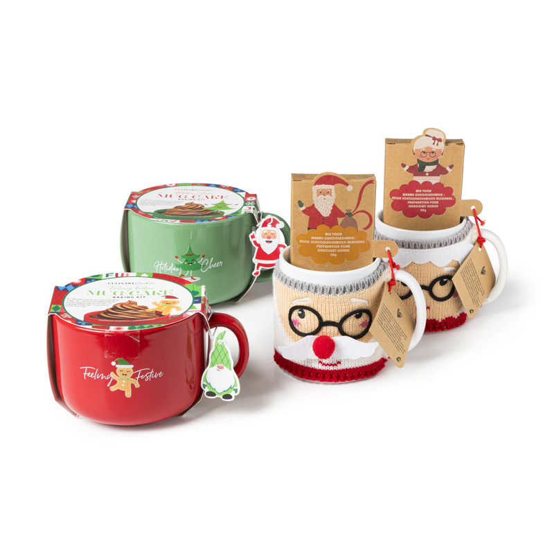 Mok mrs Santa - giftset - met hot chocolate mix