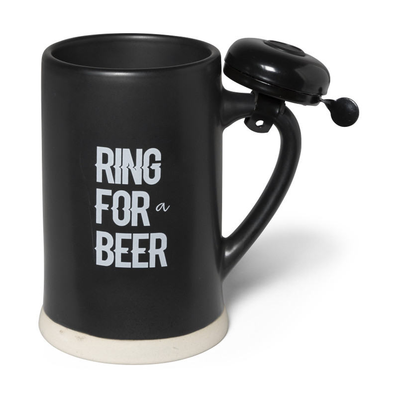 Mok ring for beer keramiek