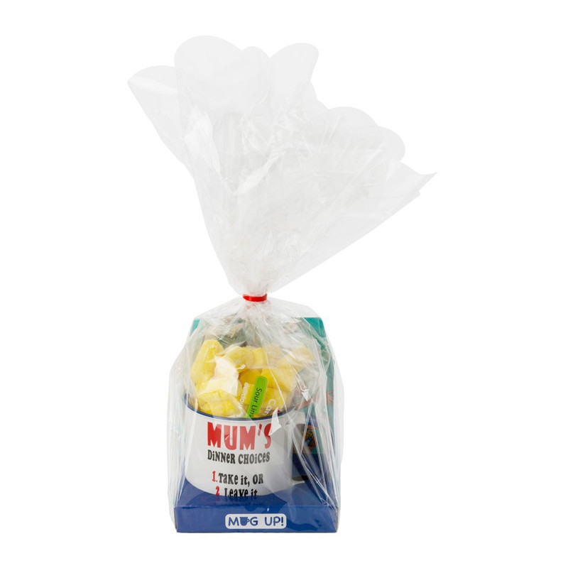 Mok met snoepjes - mum - limoncello smaak