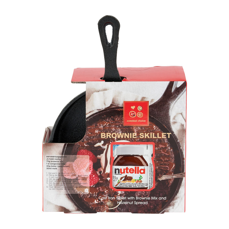 Baking kit brownie - nutella