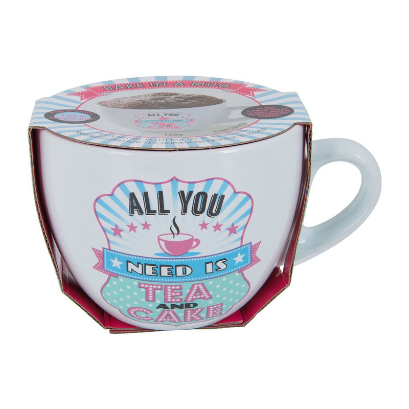 Mug cake - All you need is tea and cake