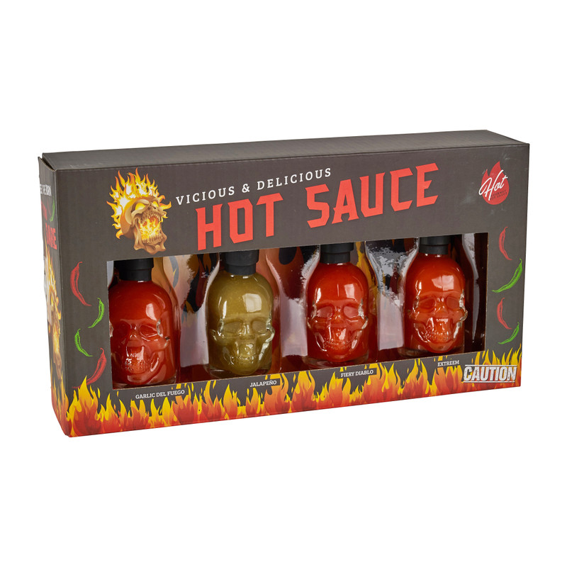 Skull hot sauce - 4x45 g