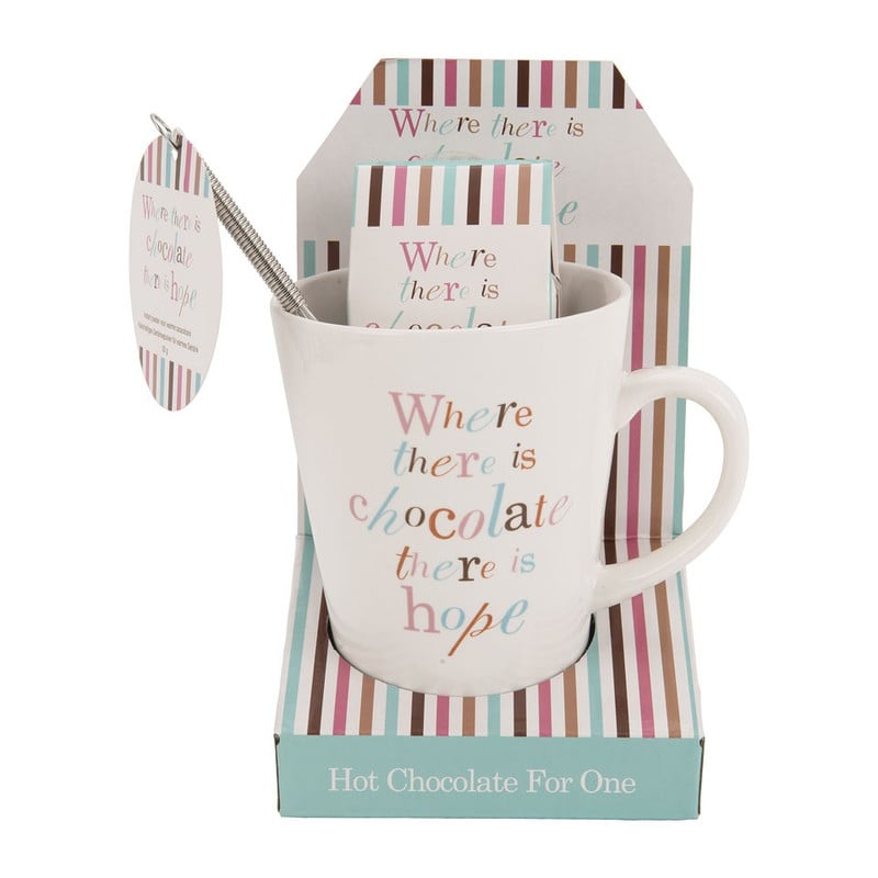 Giftset mok - Where there is chocolate