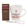 Giftset mok - chocolate is the answer