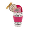 Travel mug koffie - roze 