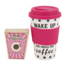 Travel mug koffie - roze 