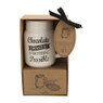 Cadeauset Mason Jar - chocolate