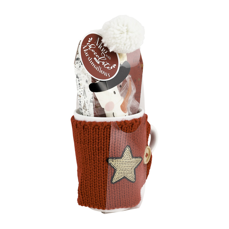 Cadeauset mok sneeuwpop