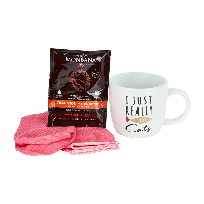 Mok giftset kat sokken - 20 g