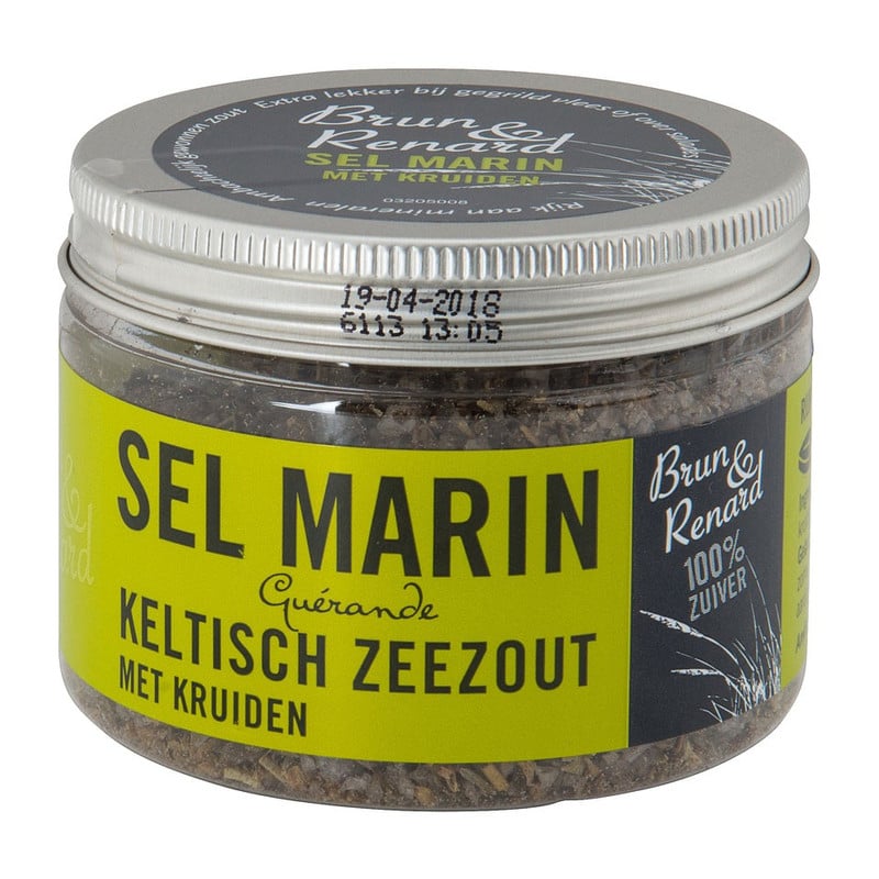 Keltisch zeezout Sel Marin met kruiden 100 gram Xenos
