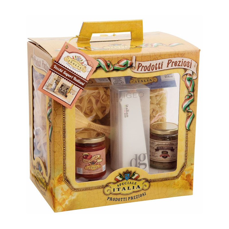 Pastapakket met tomatensaus - truffel