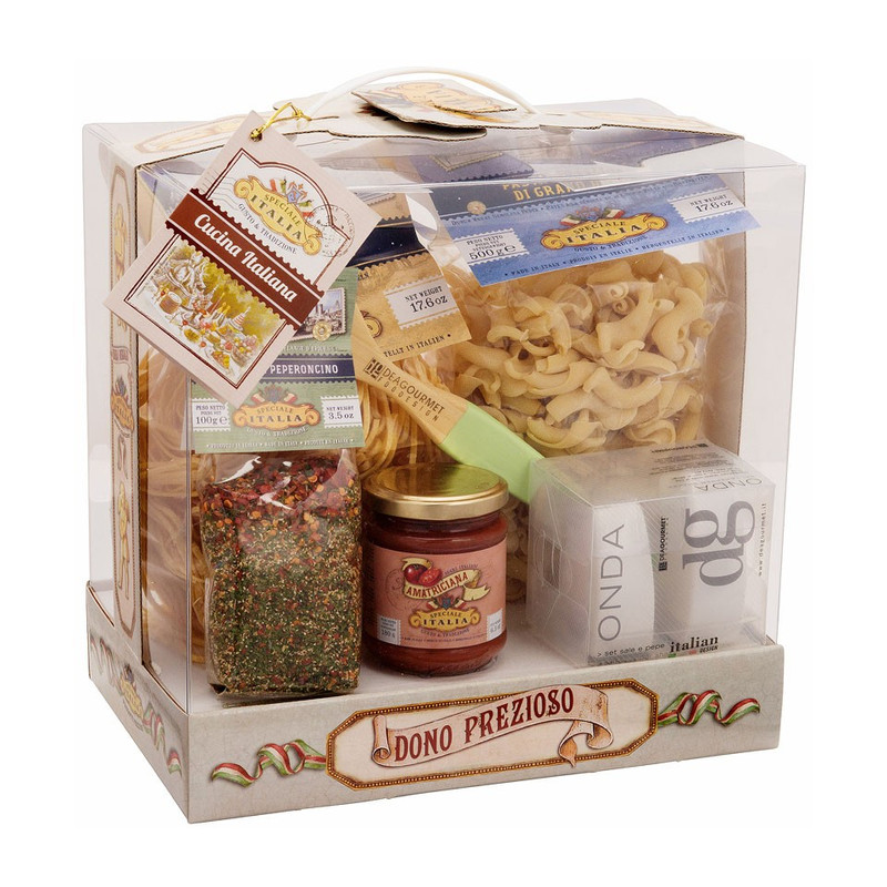 Pastapakket met tomatensaus - kruiden