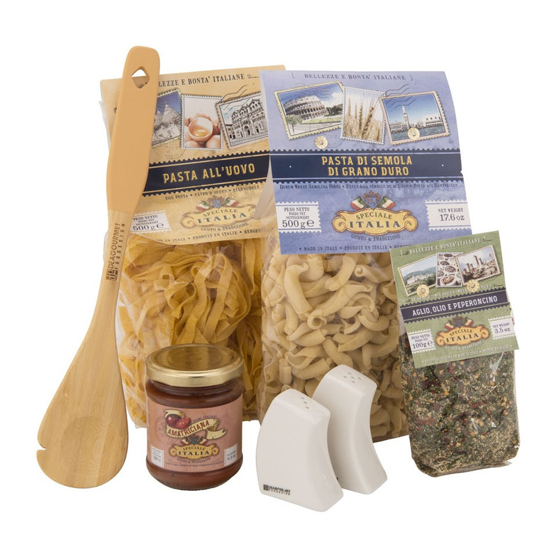 Pastapakket met tomatensaus - kruiden