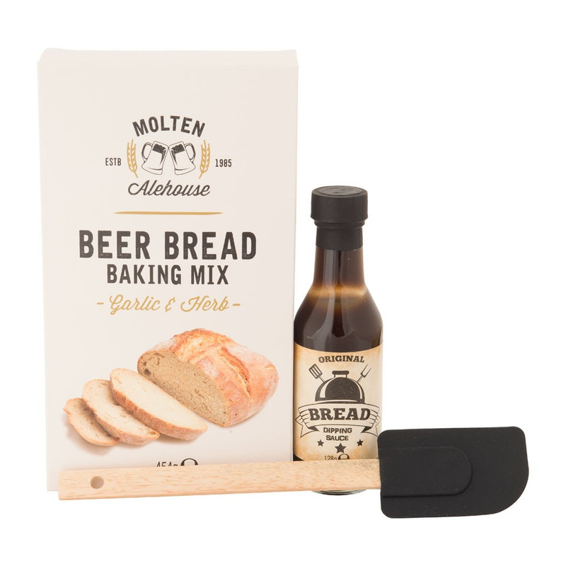 Bierbrood bakmix set - Garlic & Herbs