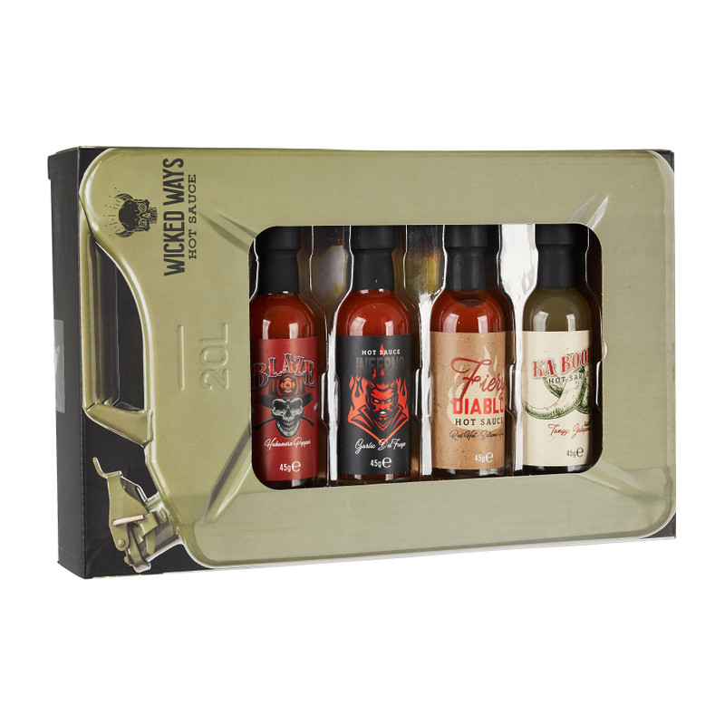 Gas tank hot sauce - 4x25g