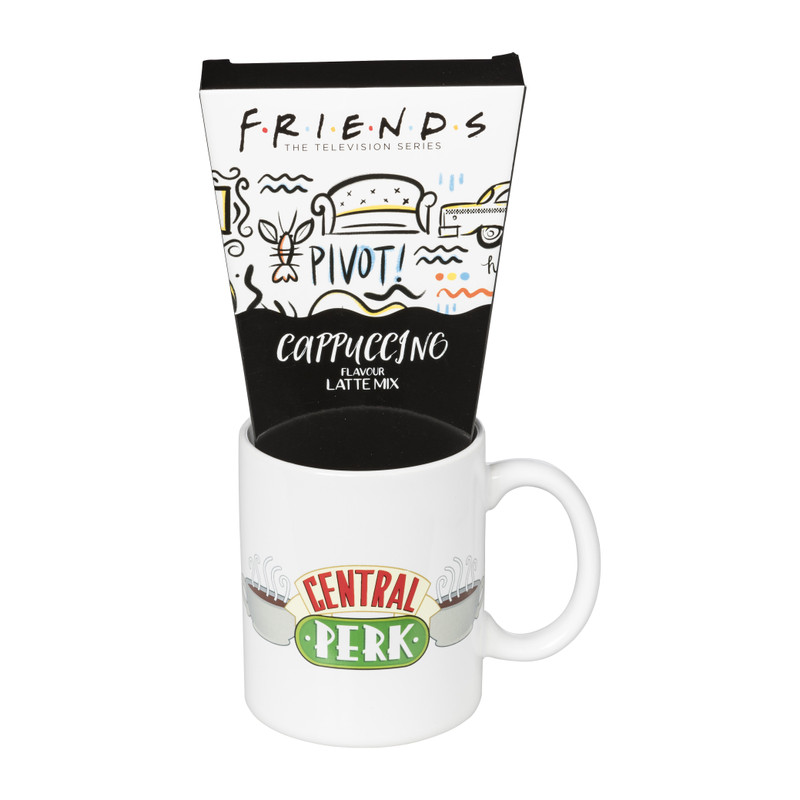 Friends mugset - cappuccino latte
