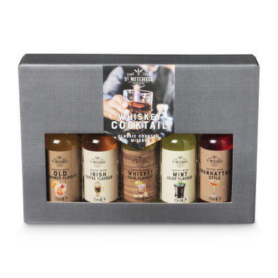 Whiskey cocktail mixers