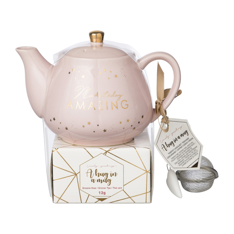 Cosy theepot giftset
