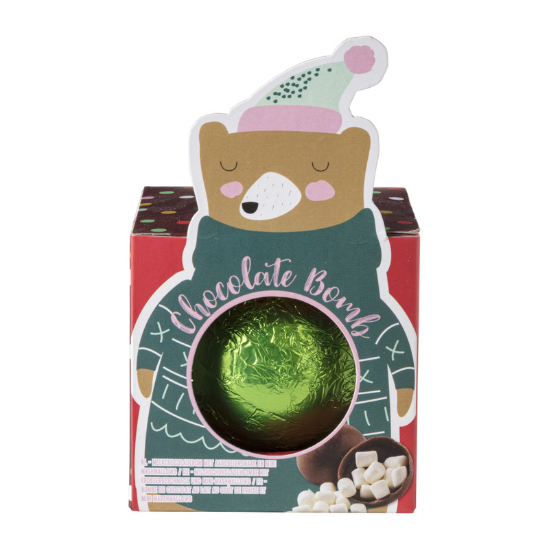 Chocoladebom met marshmallows - kerst 