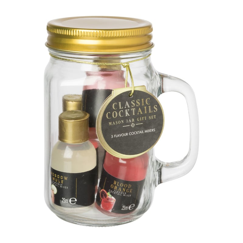 Cocktail set maison jar 5 mixes Xenos