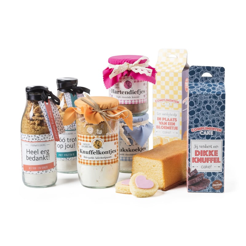 Complimenten cake - Jij verdient een dikke knuffel - 400 gram