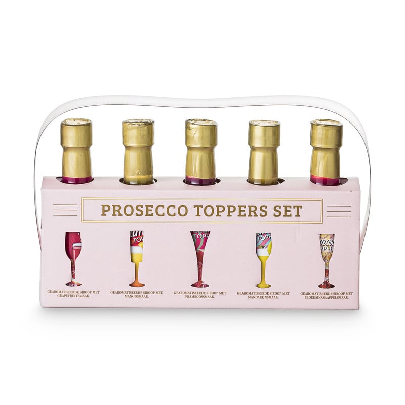 Prosecco toppers - 5 smaken