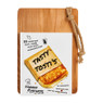 Happenplank tosti met tostiboek - 30x21x3.7 cm