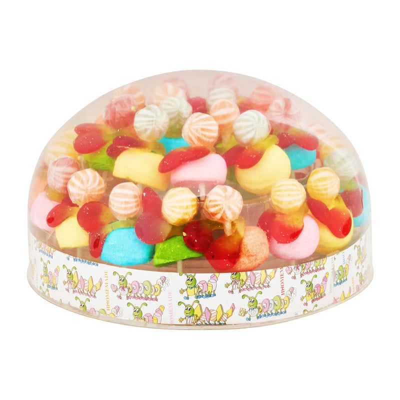 Uitdeeltaart dubbele kers - 30 traktaties - 780 gram