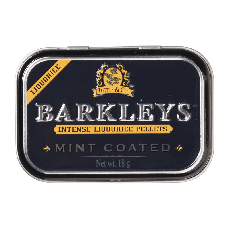 Barkley liquorice - mint coated - 18 g